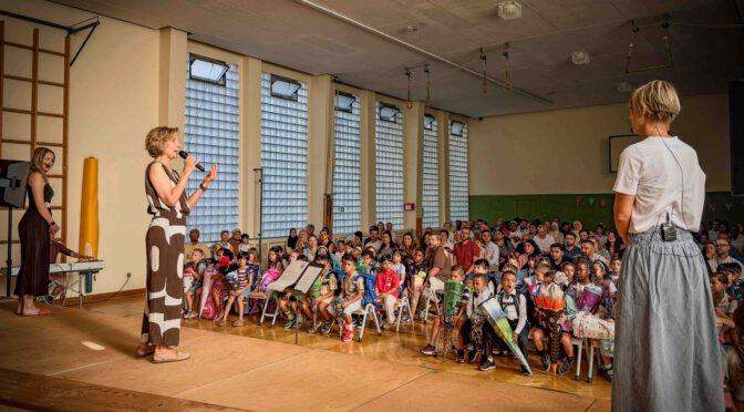 1.Schultag unserer Erstklässlerinnen und Erstklässler